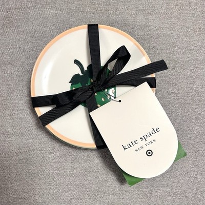 SOLD OUT Kate Spade X Target Melamine Strawberry Appetizer Plate Set of 4 - NWT