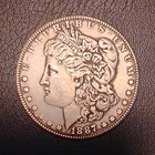 1887-S Morgan Silver Dollar $1 San Francisco Business Strike 90% Silver
