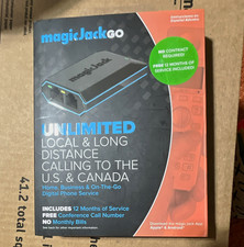 magicJack magicJack GO VoIP Home Phone Adapter, Unlimited U.S.  Canada, 12 Mo