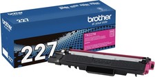 Brother Genuine TN227M, High Yield Toner Cartridge, Replacement Magenta Toner