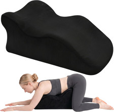 Memory Foam Ergonomic Wedge Pillow, Prone Pillow for Sleeping, Reading, Lying, C