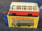 Vintage Matchbox Lesney 1-75 Series #68 Mercedes-Benz Passenger Coach Bus W/Box