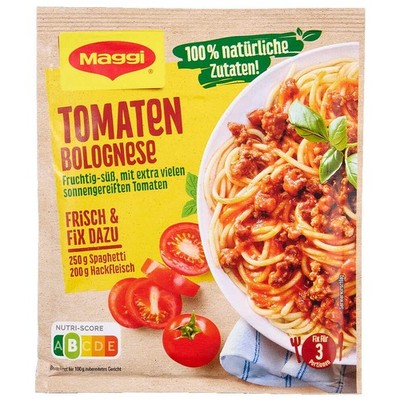 Maggi  Tomaten-Bolognese-Sauce  34x 3 Portionen, 34 St.