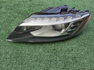 10-15 Audi Q7 HID DRL LED Left Side Headlight OEM 4L0941003AK 89321231 Xenon
