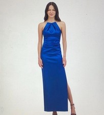 Eliza J Women’s Gathered Slit Evening Gown
