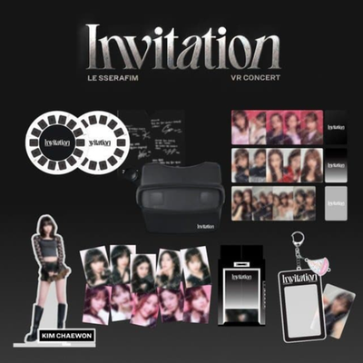 LE SSERAFIM VR Concert Invitation LESSERAFIM CHAEWON PC Acrylic