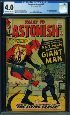Tales to Astonish 49, CGC 4.0, Marvel, Hank Pym becomes Giant-Man