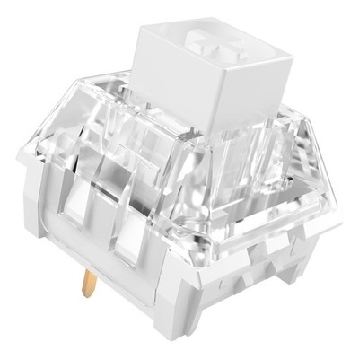 Kailh Box White Mechanical Keyboard Switches,3-Pin 45gf Clicky/Speed Typing/G...