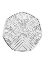 Uncirculated 50 Years of PRIDE Design 50p Fifty Pence Coin UK Dated 2022