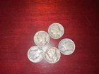 New Listing[LOT OF 5] US Mercury Dimes Silver coin various dates