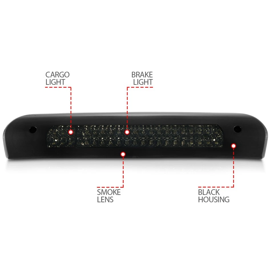 531081 Anzo Tercera luz de freno lámpara para camioneta Ram Dodge 3500 2500 4500 1500 02-08 Foto 4 de 4
