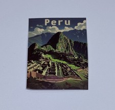 Machu Picchu Peru Sticker Country Tour Travel Art Decal Vinyl Souvenir Tc9