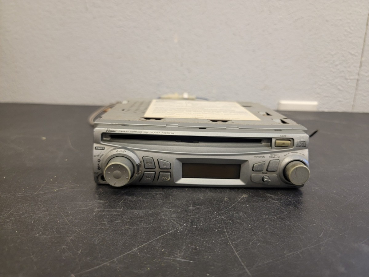 Vintage Rampage Audiovox AM FM Stereo W CD Disc Player CA-812 50W