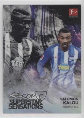 2018-19 Topps Chrome Bundesliga Superstar Sensations Salomon Kalou #SS-SK 2k3