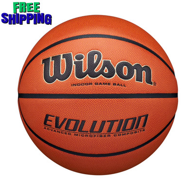 WILSON Evolution Game Basketball 29.5 Inch Official Size Men s Indoor Training