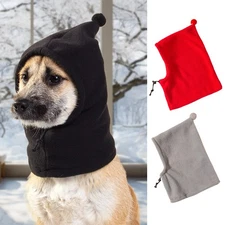 Dog Snood Head Wrap Dog Hats Winter Hat with Noise Protection Dog Ear enjoyable