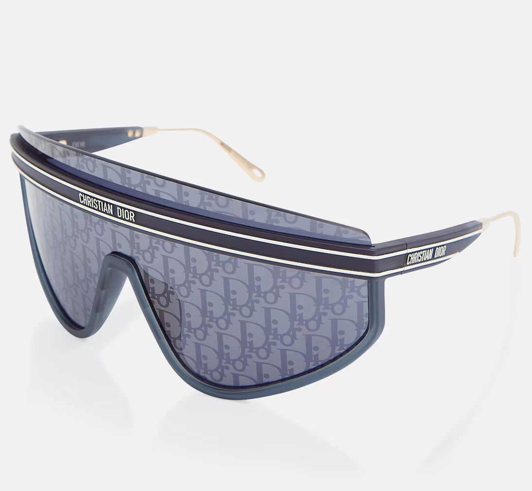 DIORCLUB M2U 31B8 Matte Blue Silver Mirrored with Blue Dior  display picture 2