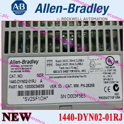NEW PLC 1440-DYN02-01RJ Brane New AB Dynamic Measurement 1440 DYN02 01RJ