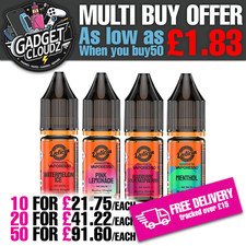VAPORESSO Deliciu Nic Salts 10ml- MIX&MATCH MINIMUM ORDER 5PCS