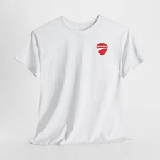 Retro Ducati Logo T-Shirt | Motorcycle Racing Tee