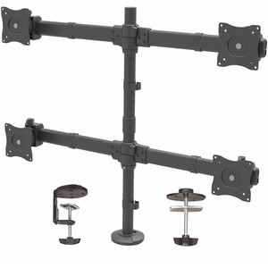 Startech  Desk Mount Quad Monitor Arm 4 Vesa Displays Up To 27"" 17.6Lb/8Kg Ergon