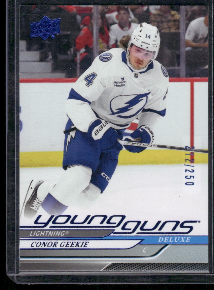2024-25 Upper Deck Series 2 - DELUXE Young Guns /250 CONOR GEEKIE #478 (RC)