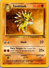Sandslash Uncommon Fossil 41/62 NM on eBay