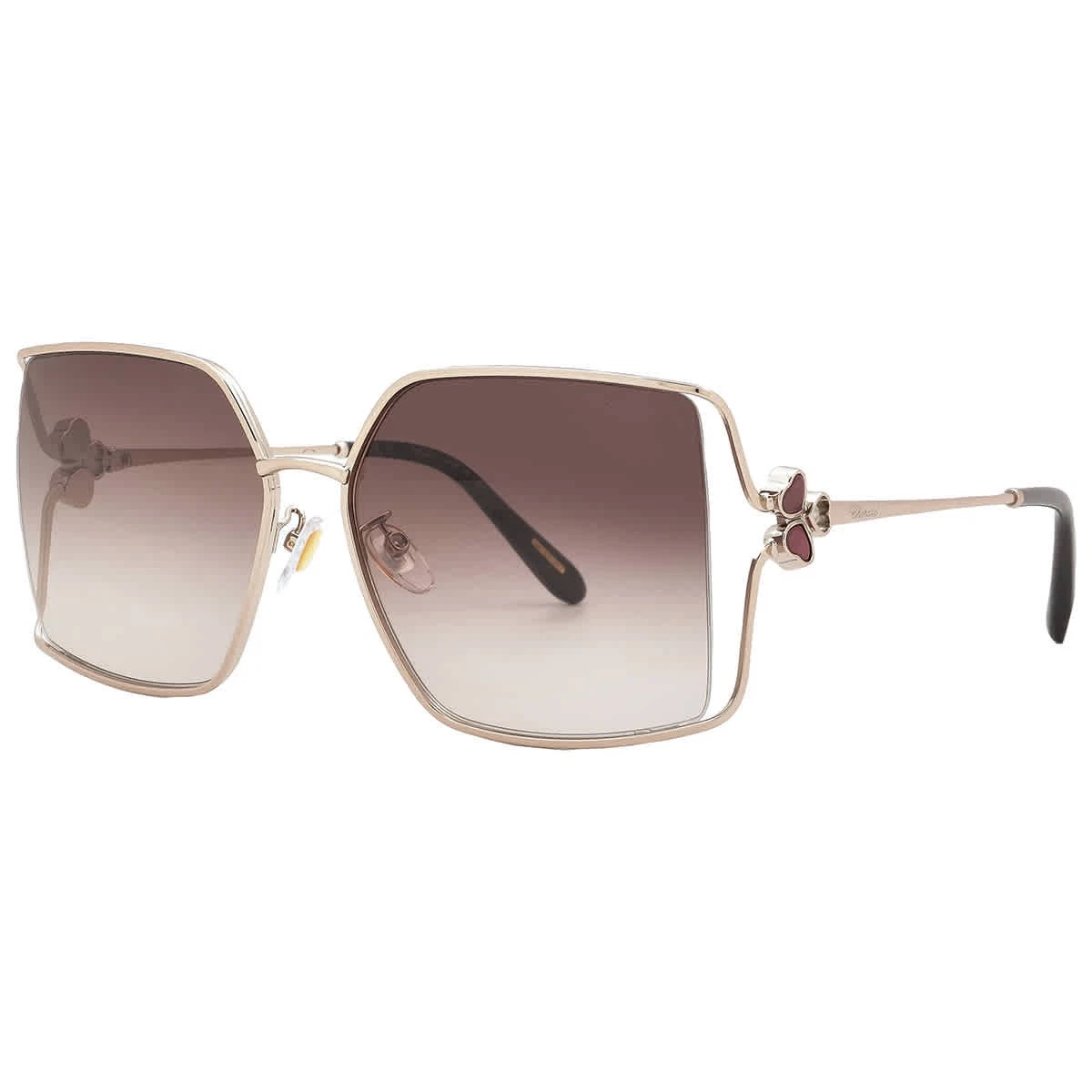 New! Chopard SCH370M 0705 Transparent Grey Ice Cube Sunglasses, Authentic New! LOEWE Sunglasses LW40036I 96E, Authentic · Whatnot  main image 4