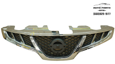 Chrome Grille Assembly For 2011-2014 Nissan Murano - Part #623101SZ0B Direct Fit 5 thumbnail image