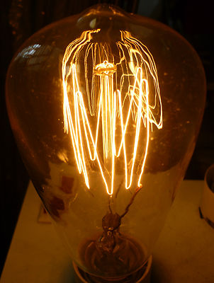 Paulmann RUSTIKA Dekolampe E27 60W Glühlampe ähnl. Kohlefadenlampe Squirrel Cage