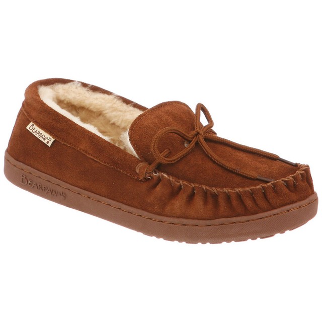 bearpaw mens moccasin slippers