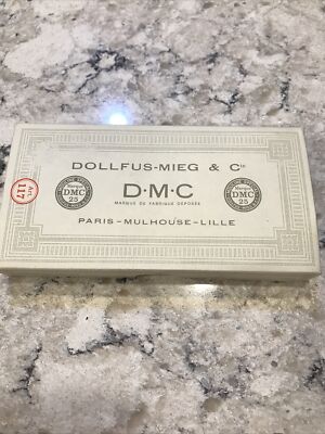 Vintage Embroidery Thread D.M.C Dollfus-Mieg & Cie Cotton #894 21 Skeins In Box