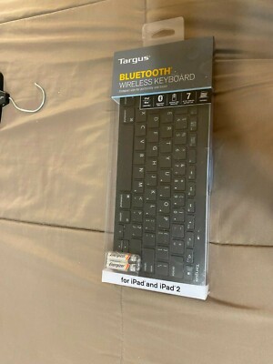 TARGUS BLUETOOTH WIRELESS KEYBOARD FOR iPAD / MAC / PC , AKB32US , SLIM DESIGN