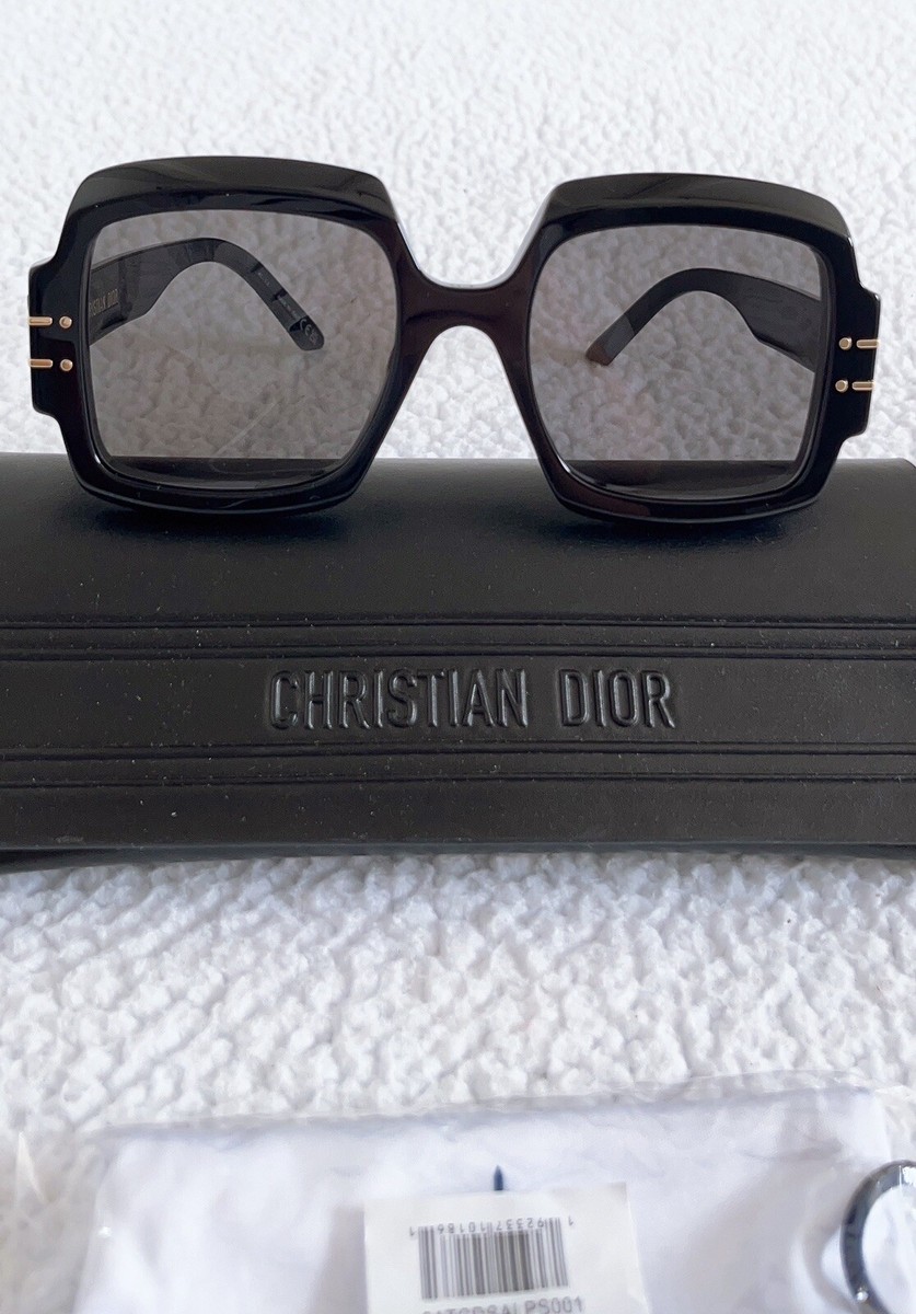 Christian Dior DiorSignature S1U 55mm Black Square Oversized