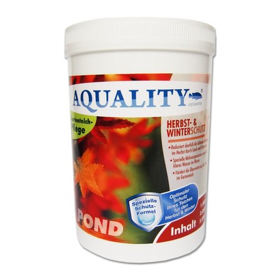 (9,95 /KG) AQUALITY Herbst- & Winterschutz Gartenteich 2 Kilo für den Herbst 