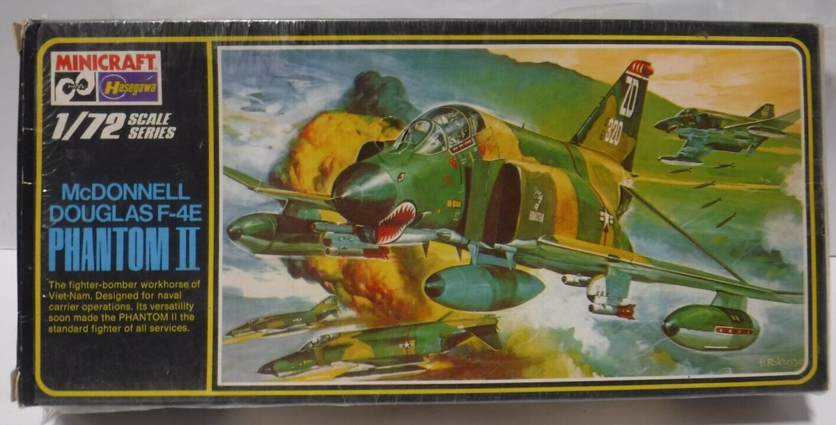 McDonnell Douglas F-4E Phantom II Hasegawa Model Kit 1:72