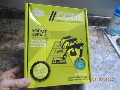 Thinkfun //Code Robot Repair Programming Game, Complete, ages 8+