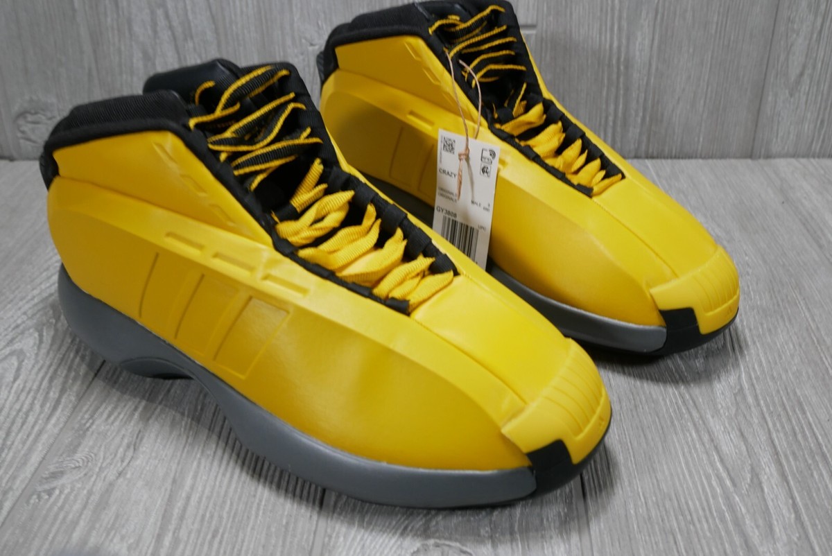 New Adidas Crazy 1 Sunshine Kobe Bryant Basketball Shoes GY3808