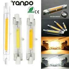 R7s LED 118mm Dimmable 78mm Glass Tube Light 6W 12W Replace Halogen 110V 220V ED