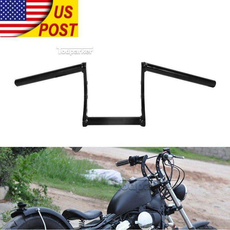 1" Drag Z Bars Handlebars For Honda Shadow VT ACE Aero Sabre Spirit VLX