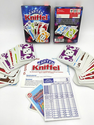 Karten Kniffel von Schmidt Spiele Reisespiel Kartenspiel Vollständig ab 8 Jahre