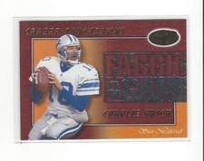 2000 Leaf Certified Fabric of the Game #FG41 Charlie Batch Lions /750 