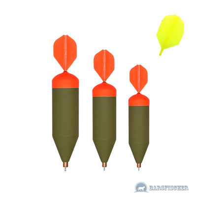 BARSFISCHER RAUBFISCH / HECHT ZANDER POSE, PIKE FLOAT SCHWIMMER MARKER SEGELPOSE