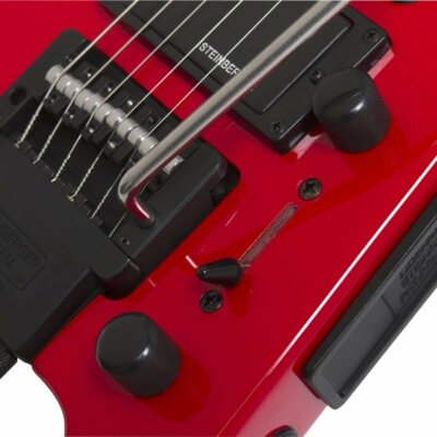 STEINBERGER Spirit GT-PRO Deluxe Series Hot Rod Red Headless