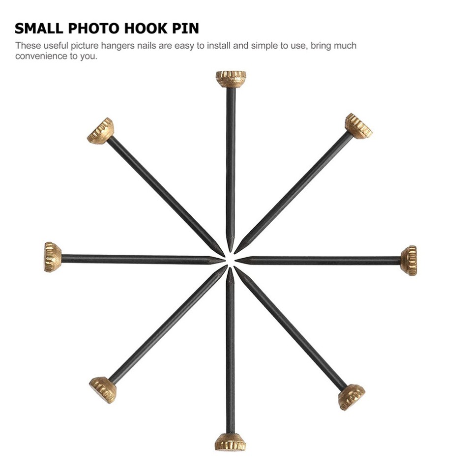 60 Pcs Picture Frame Hanging Hook Wall Painting Hangers Hook eBay