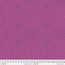 Free Spirit Fabric by Tula Pink - Moon Garden Lazy Stripe - Dusk - Sold by the 1
