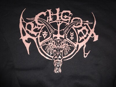 Archgoat Hoodie Sweatshirt  Black Death Metal Revenge Beherit Taake Sarcofago *