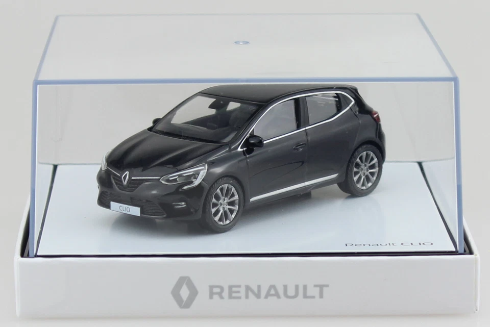 Renault Clio 2019 schwarz 1:43 Norev Modellauto - Bild 3 von 3