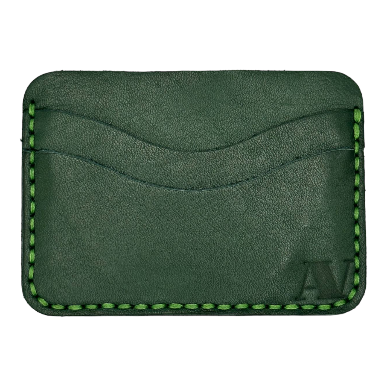 Slim Genuine Leather Handmade Card Holder Wallet for Women & Men-image