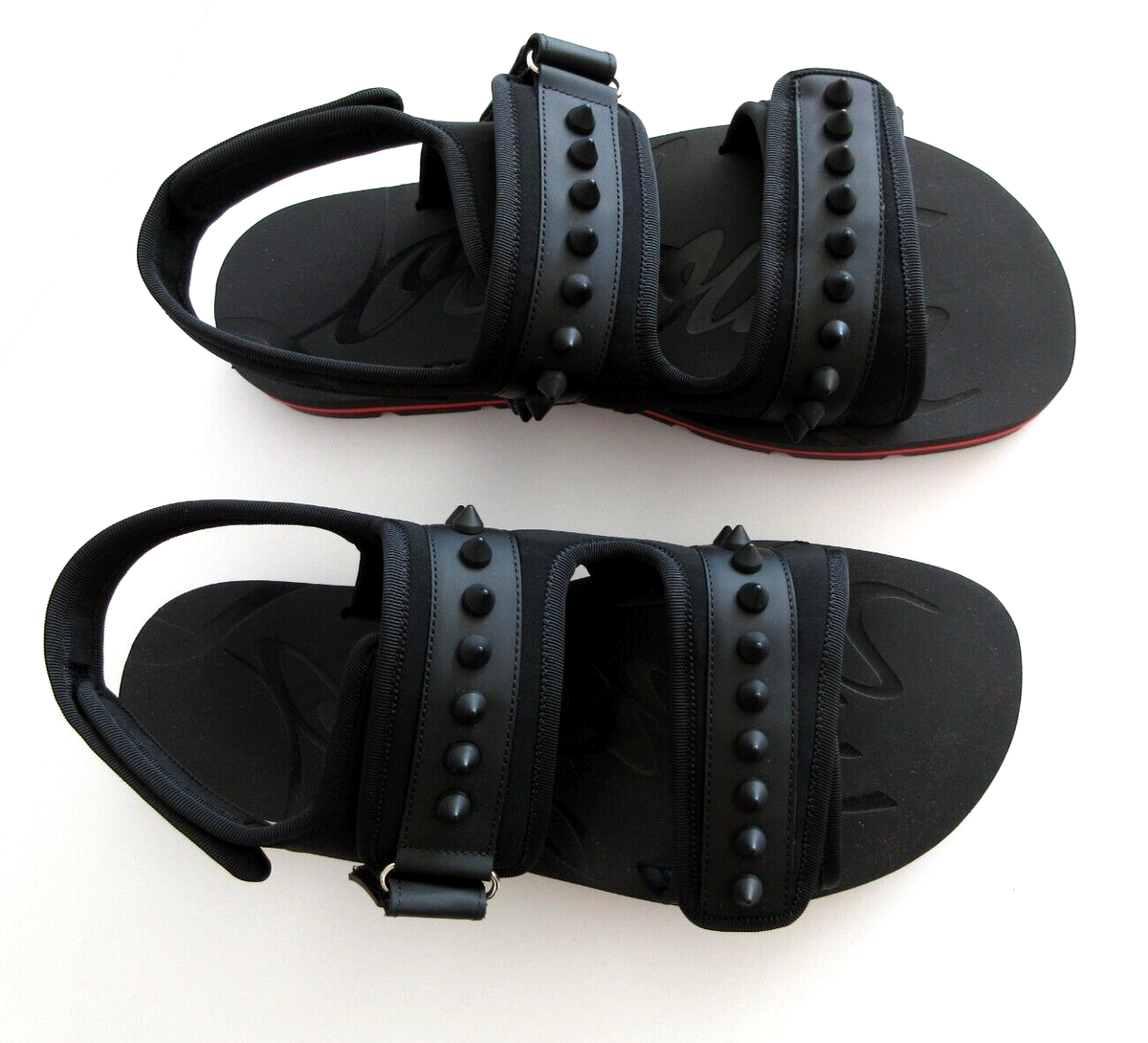 CHRISTIAN LOUBOUTIN Black Siwa Sandals New Size US 11 , EUR CHRISTIAN LOUBOUTIN Black Siwa Sandals New Size US 11 , EUR